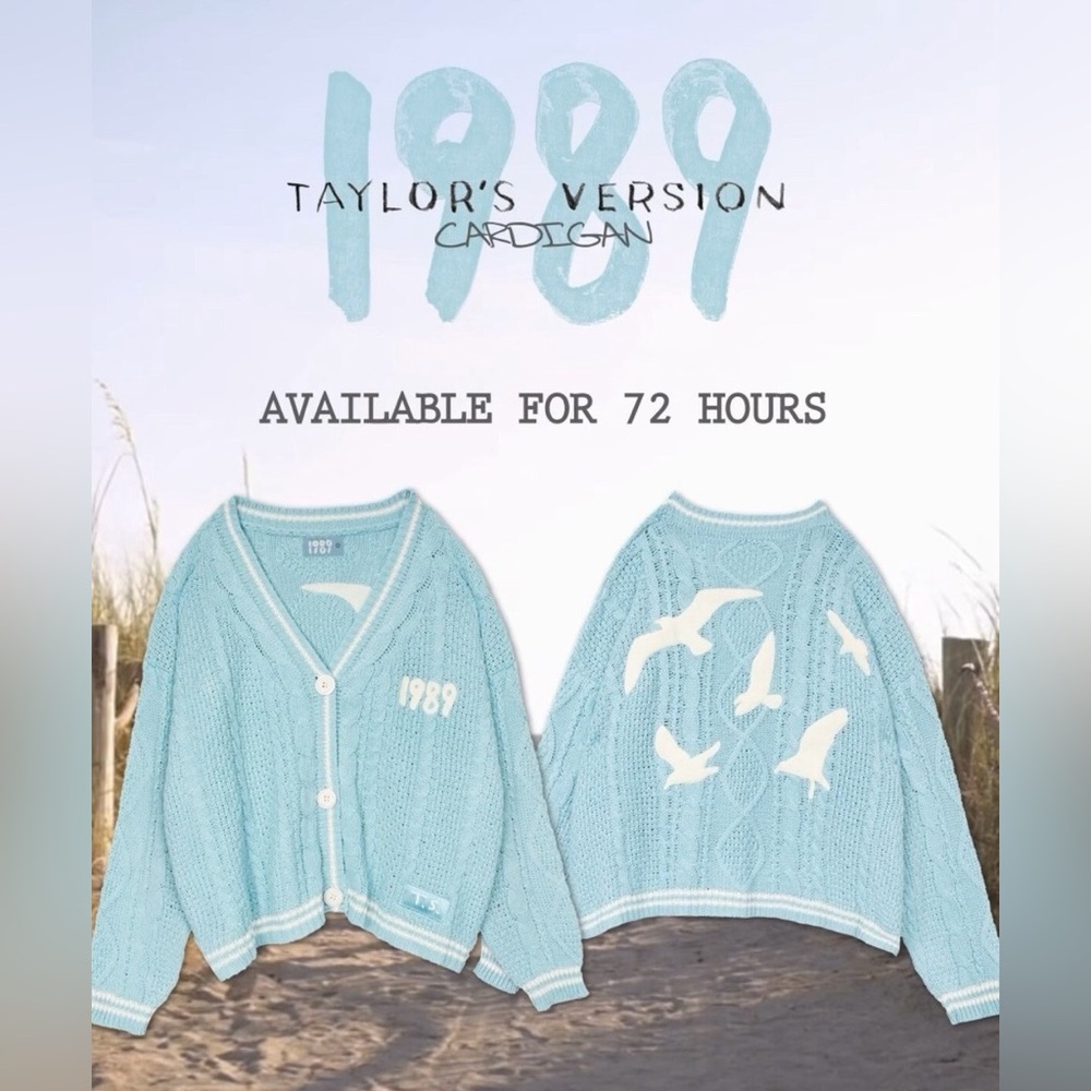 Taylor Swift 1989 Cardigan
